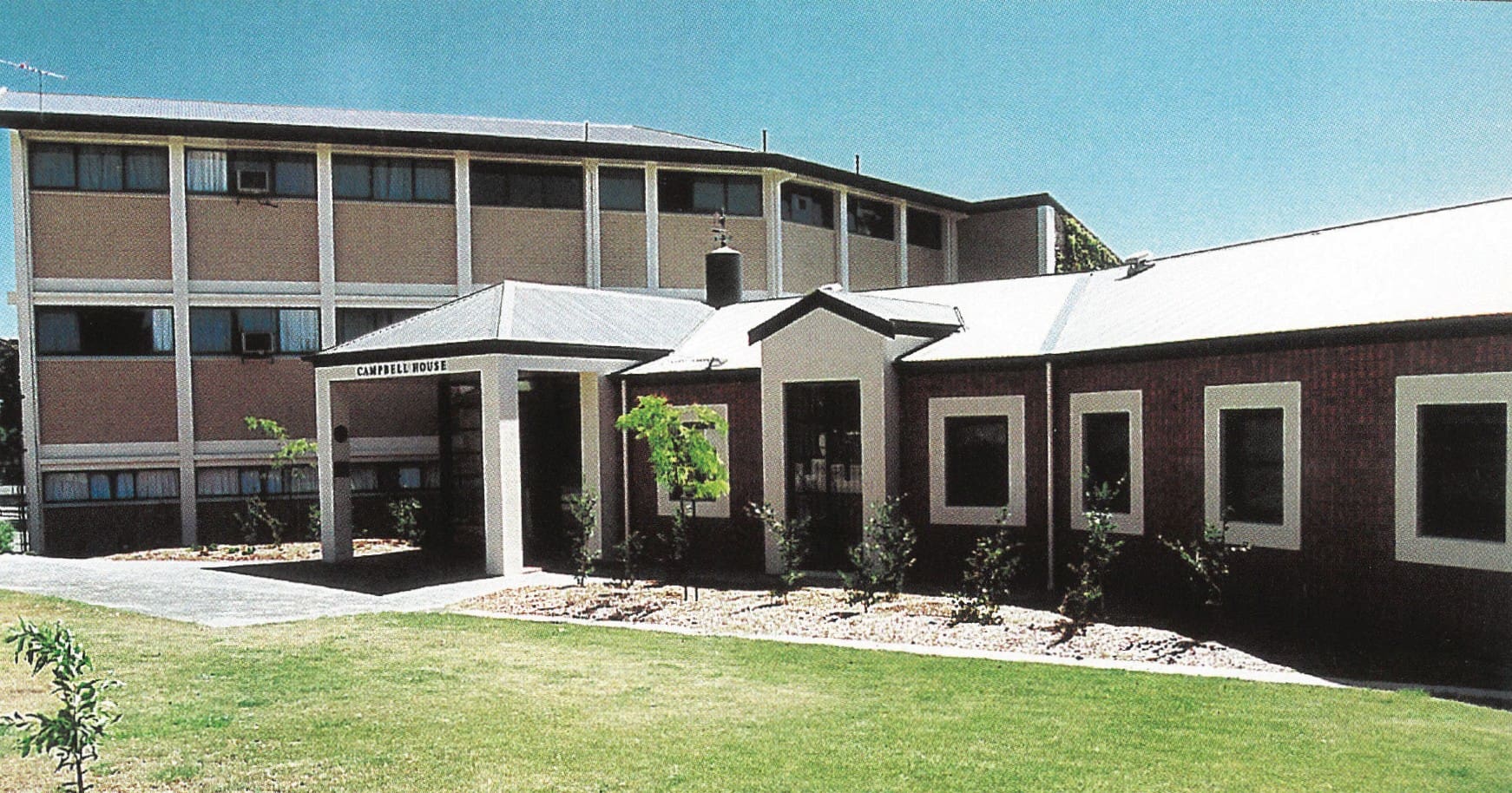 dd harris wing, campbell house, boarding house