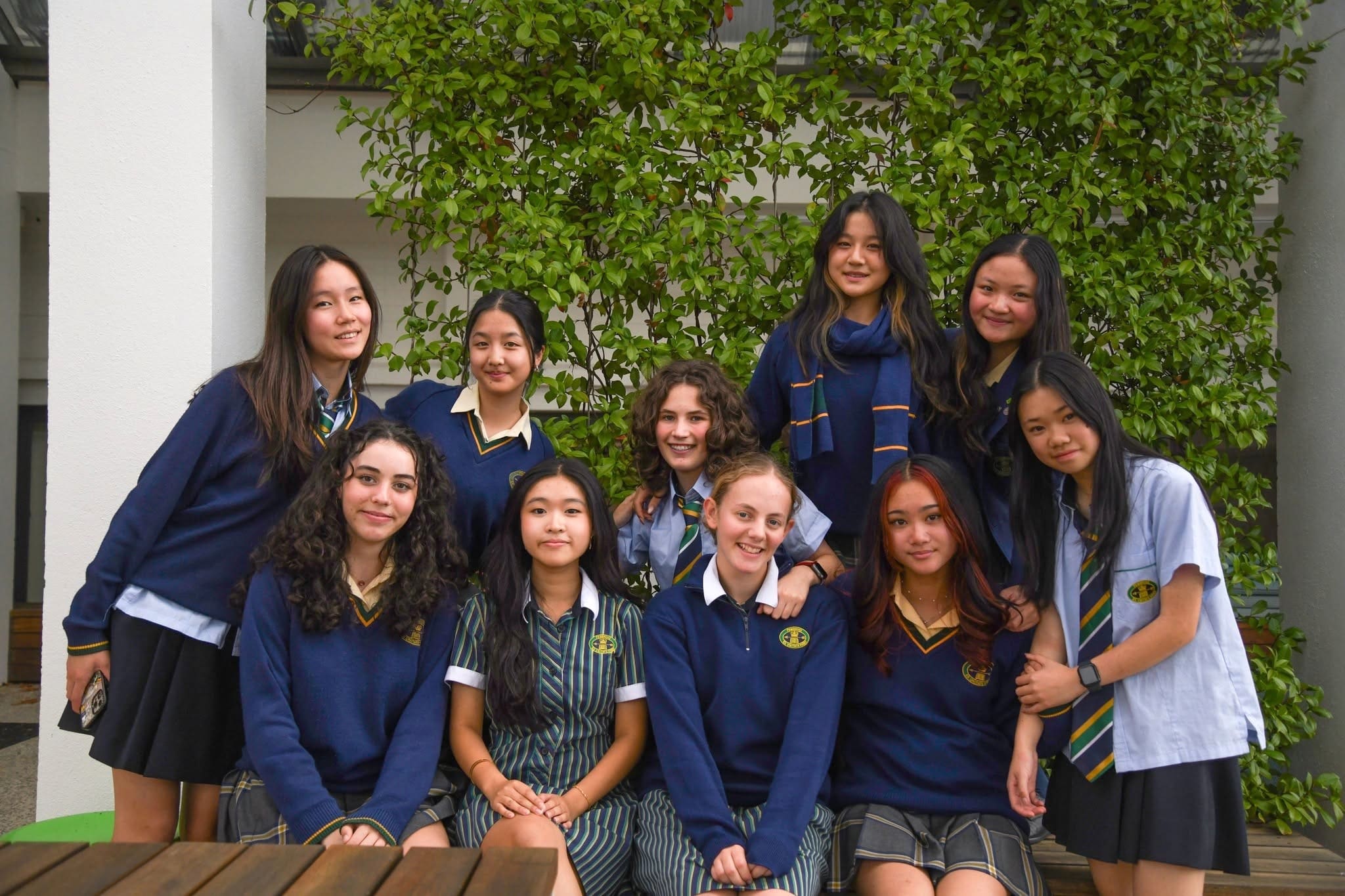 students together durting national boarding week