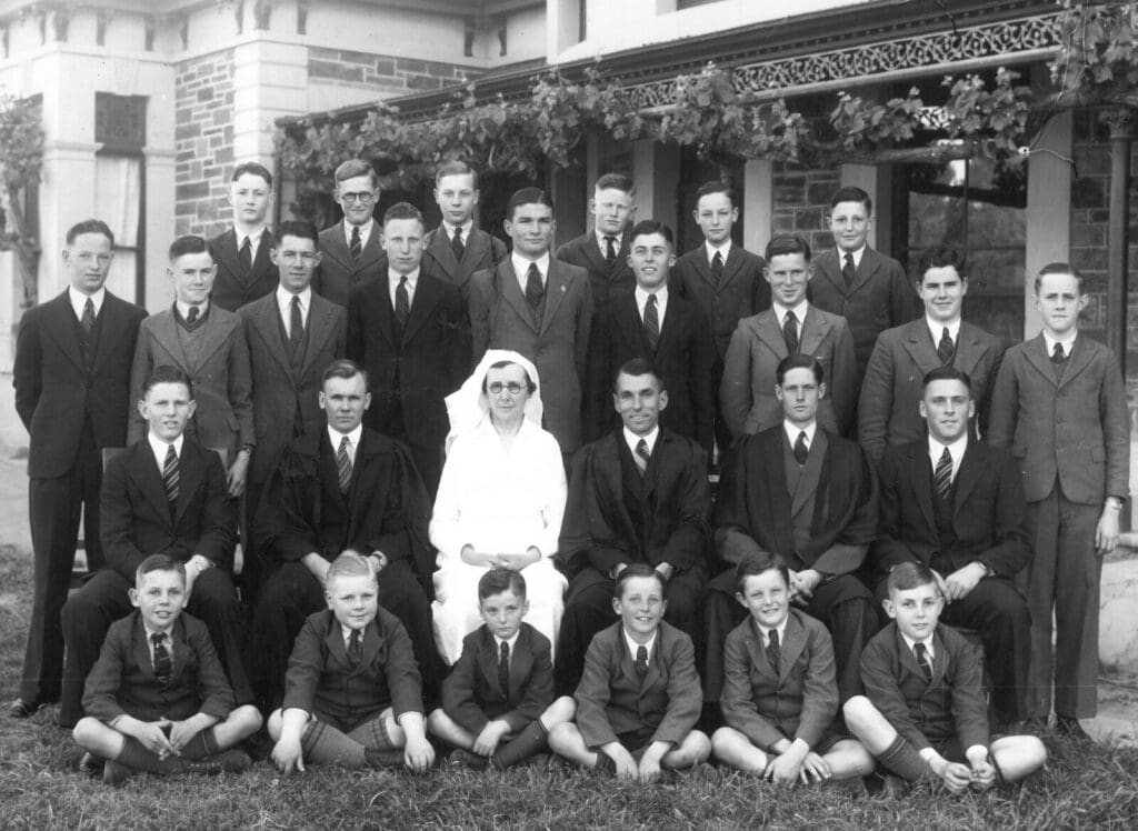 King's College boarders in 1937