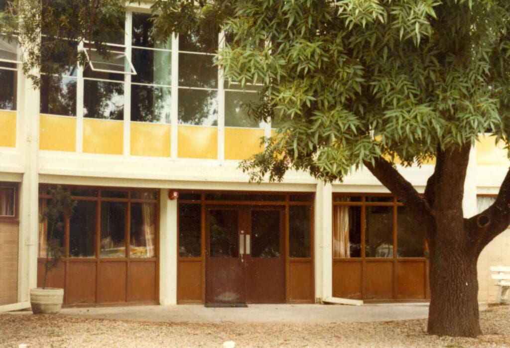 Boys Boarding House at Middle School in 1984