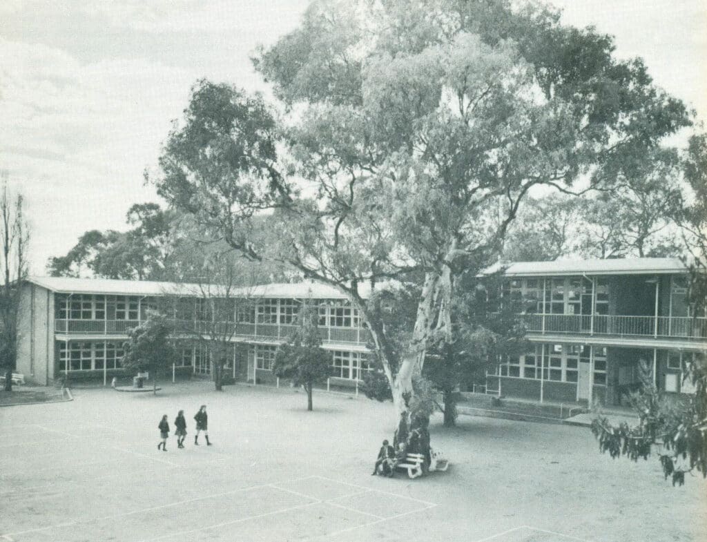 Middle School Quad in 1976